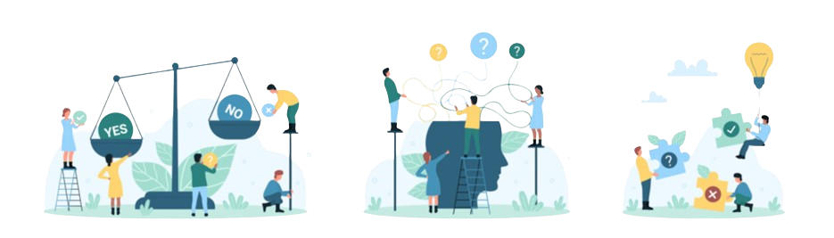 Visual representation comparing reactive vs proactive mental healthcare